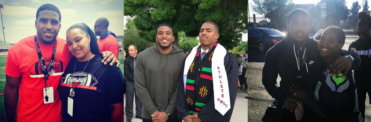 Quinncey Wagner's father with his siblings, Nakima Ward, Robert Wagner, and Janae Wagner (left to right). 